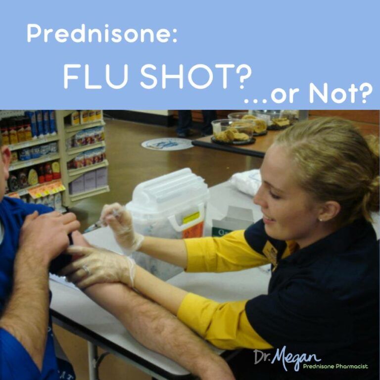 Prednisone Flu shot or not? 20242025 Influenza Season Dr. Megan